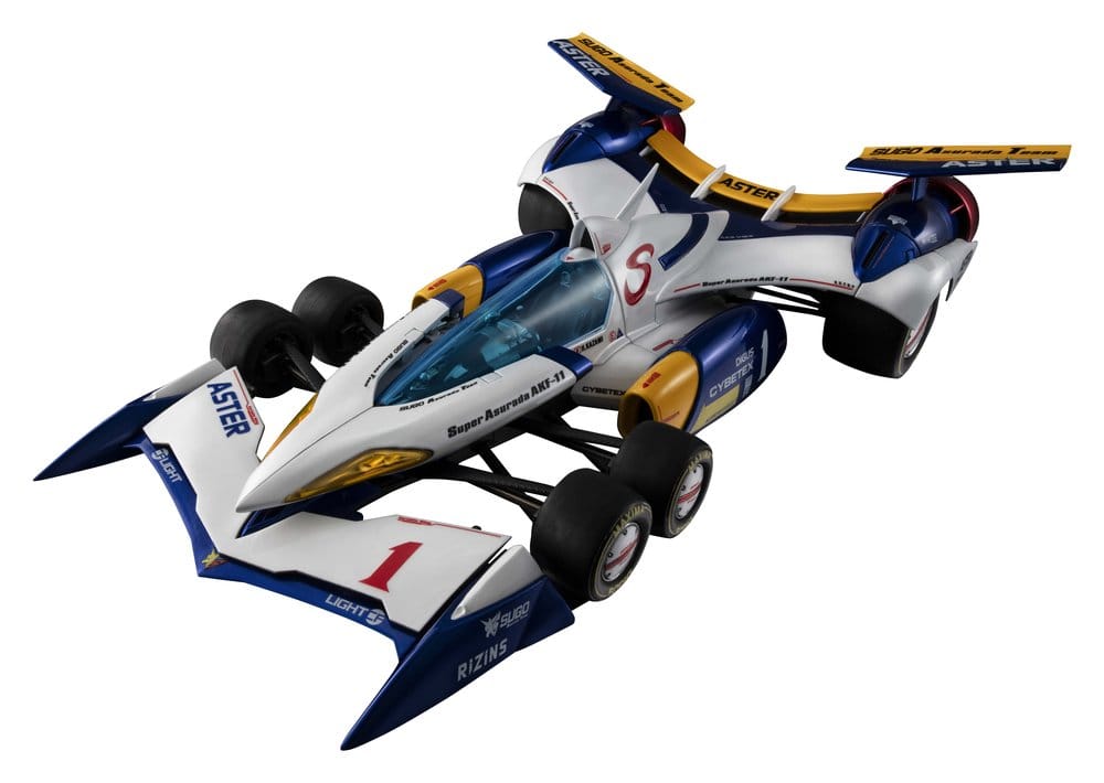 Future GPX Cyber Formula Variable Action Hi-SPEC Vehicle Super Asrada AKF-11 35th Anniversary Color Edition 27 cm (with gift)