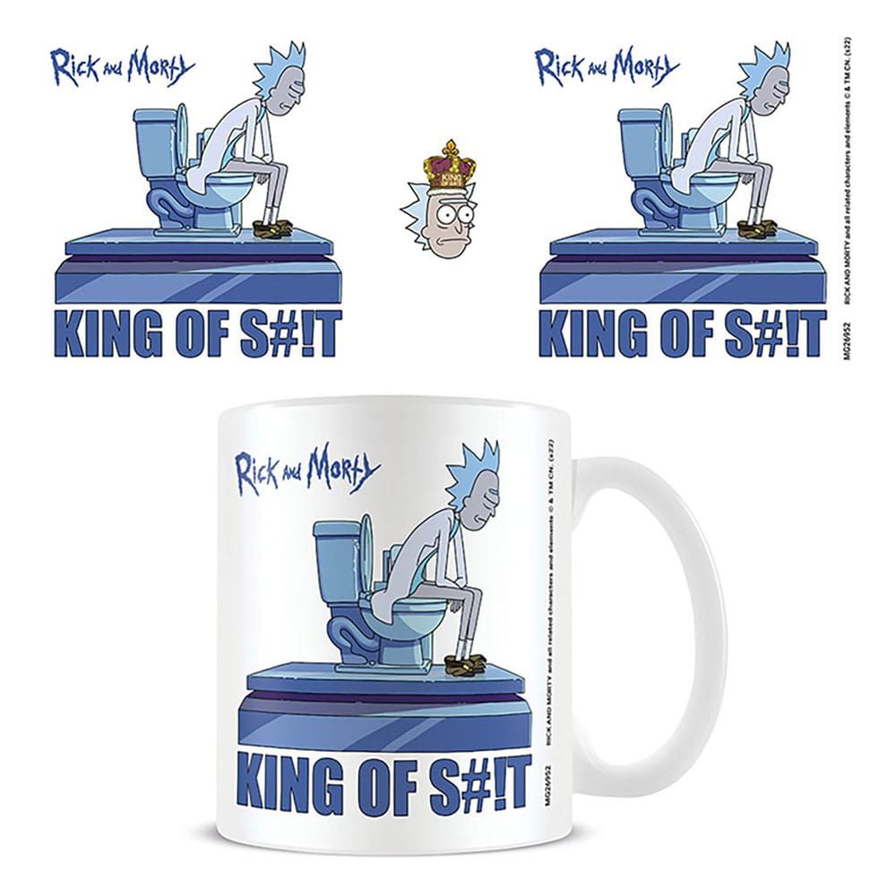 Rick and Morty Mug King of Shit Cups & Mugs