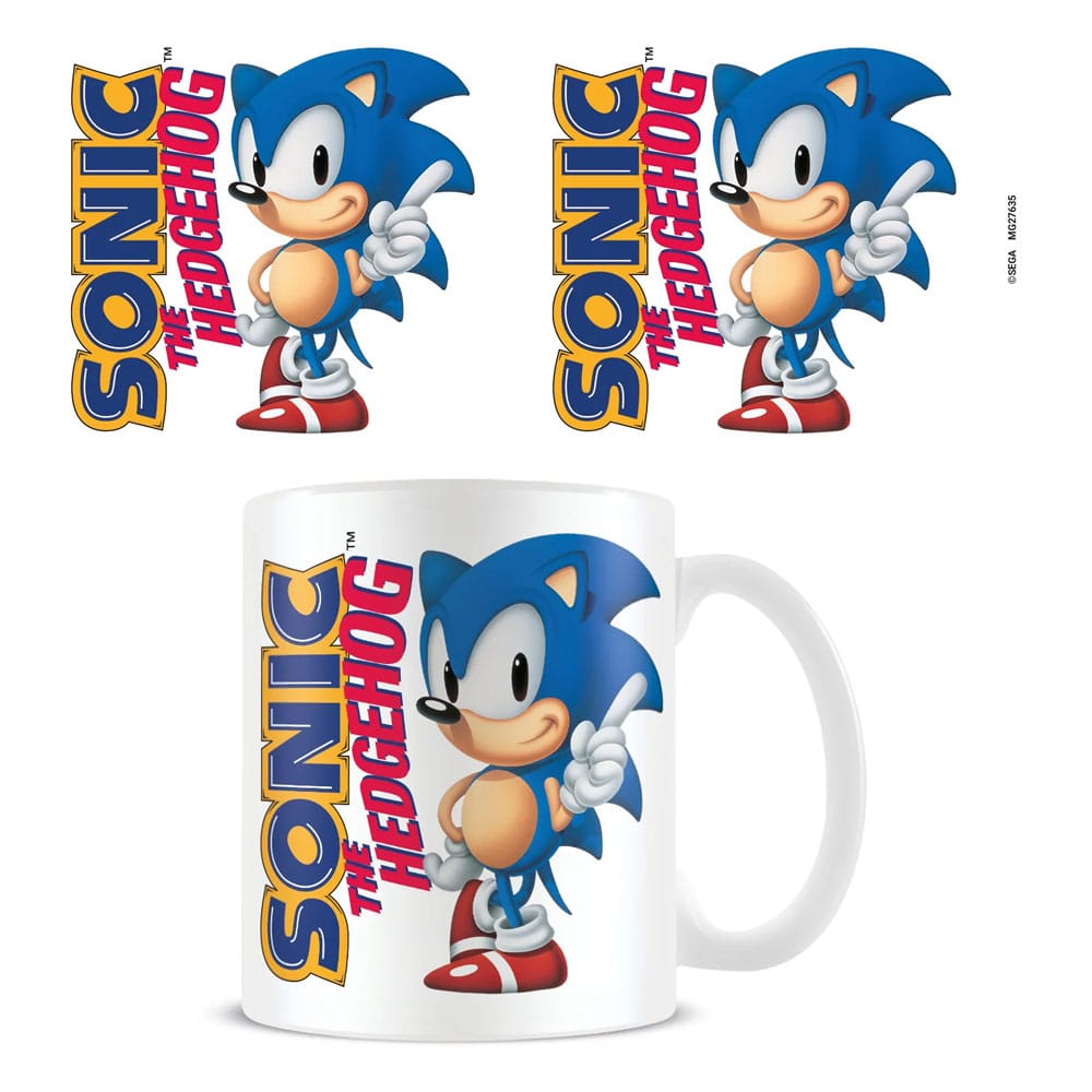 Sonic The Hedgehog Mug Classic Gaming Icon Cups & Mugs