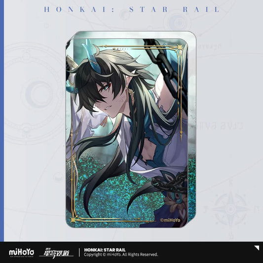 Honkai: Star Rail Light Cone Acryl Ornament with Glitter: Brighter Than the Sun 9 cm
