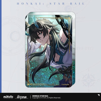 Honkai: Star Rail Light Cone Acryl Ornament with Glitter: Brighter Than the Sun 9 cm Decoration