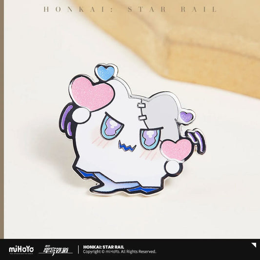Honkai: Star Rail Wubbaboo Series Pin Badge Lovey Dovey