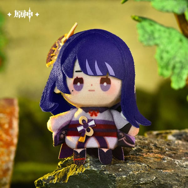 Genshin Impact Genshin Fes 2023 Mini Plush Figure Raiden Shogun 10 cm Plushes