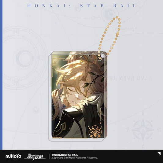 Honkai: Star Rail Light Cone Acrylic Keychain Yanqing Sleep like the Dead 4 cm Keyrings