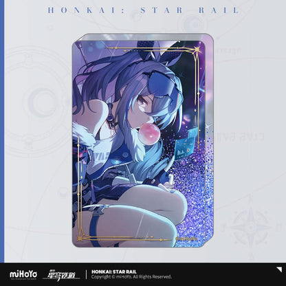 Honkai: Star Rail Light Cone Acryl Ornament with Glitter: Incessant Rain 9 cm
