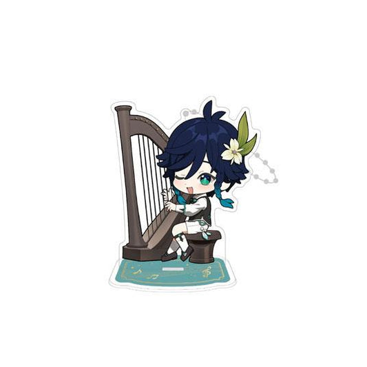 Genshin Impact Genshin Concert 2021 Acrylic Figure & Keychain Venti 9 cm Mini-figures