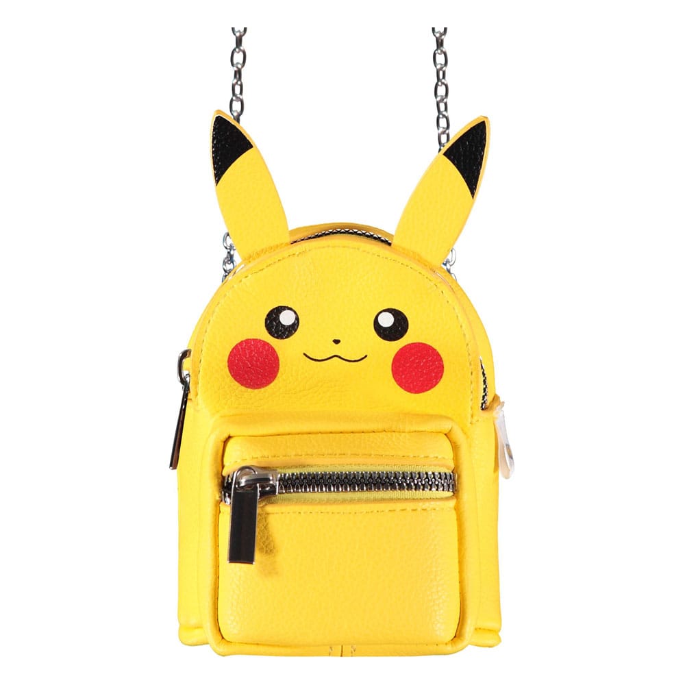 Pokémon Micro Bag Coin Purse with Keychain Pikachu Keyrings