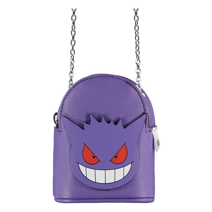 Pokémon Micro Bag Coin Purse with Keychain Gengar Keyrings