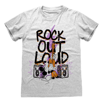 Disney T-Shirt Mickey Rock Out Size M