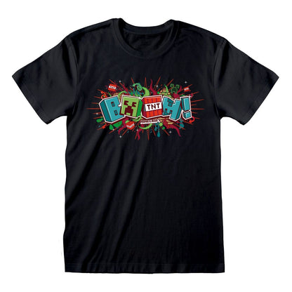 Minecraft T-Shirt Boom Size S T-shirts