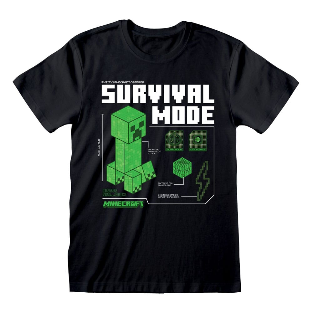 Minecraft T-Shirt Survival Size XL