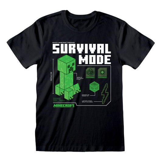 Minecraft T-Shirt Survival Size XL