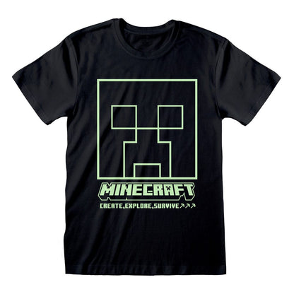 Minecraft T-Shirt Glow in the Dark