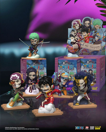 One Piece XXRAY 4 inch Vinyl Figure Egghead Arc Series Part 1 Blind Box Display (6) Statues