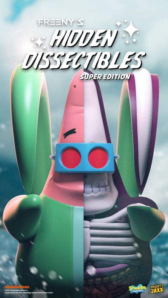 Spongebob Squarepants Blind Box Hidden Dissectibles Series 04 (Super ed.) Display (12) Statues