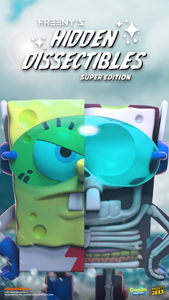 Spongebob Squarepants Blind Box Hidden Dissectibles Series 04 (Super ed.) Display (12) Statues