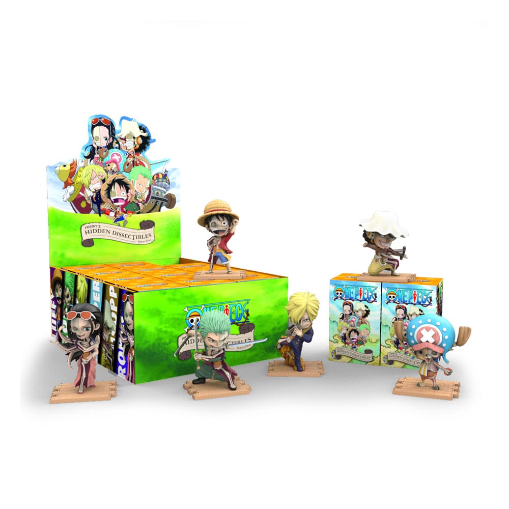 One Piece Blind Box Hidden Dissectibles Series 1 Display (12) Statues