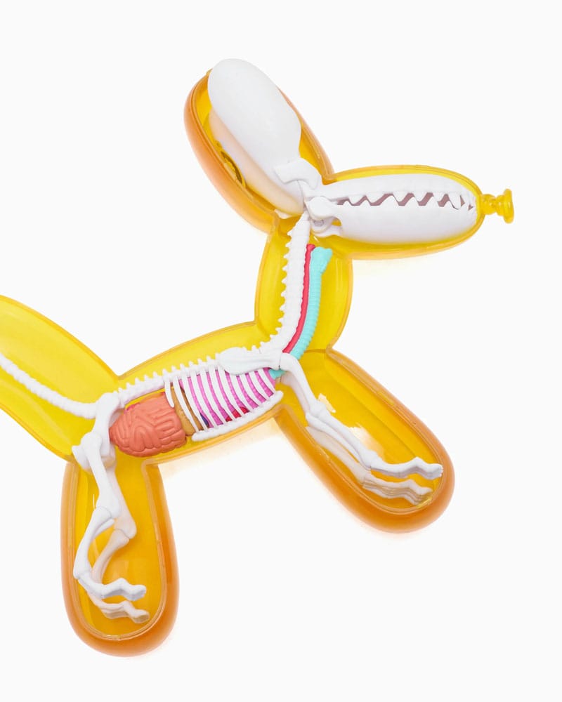 Funny Anatomy Honey Edition Balloon Dog Statue