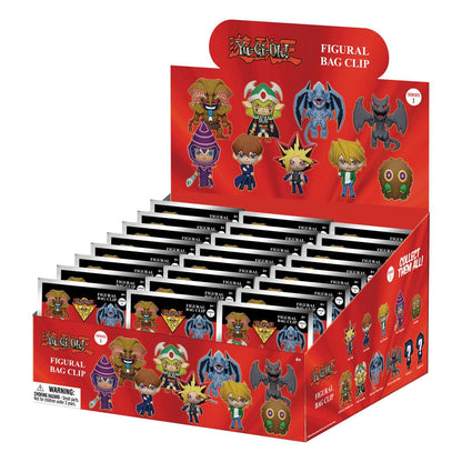 Yu-Gi-Oh 3D PVC Bag Clips Series 1 Display (24) Keyrings