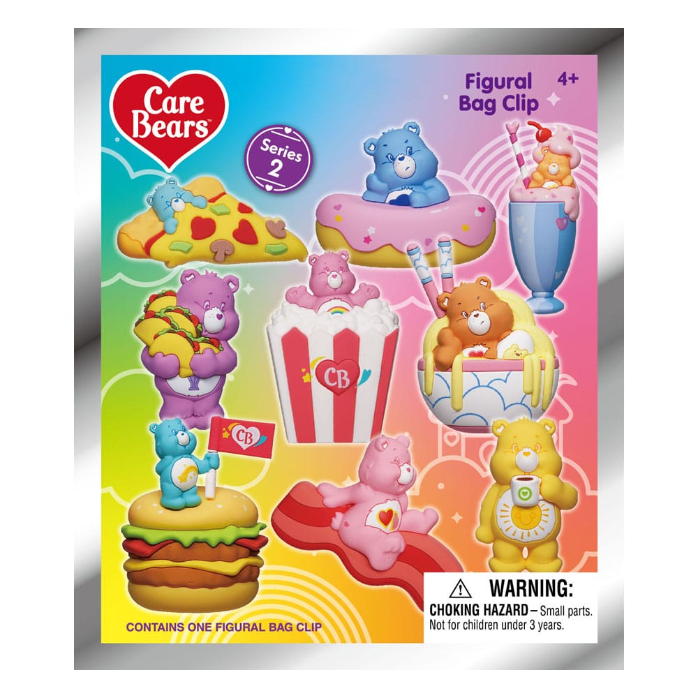 Care Bears 3D PVC Bag Clips Series 2 Display (24)
