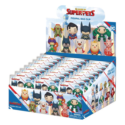 DC Super Pets 3D PVC Bag Clips Series 1 Display (24)