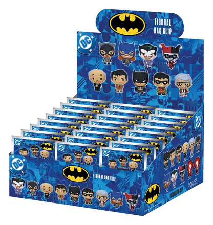 Batman: The Animated Series 3D Foam Bag Clips Series 1 Display (24)