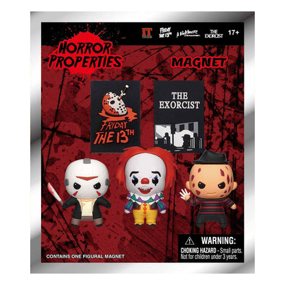 Warner Brothers 3D 3D Magnets Horror Series 1 Display (12)