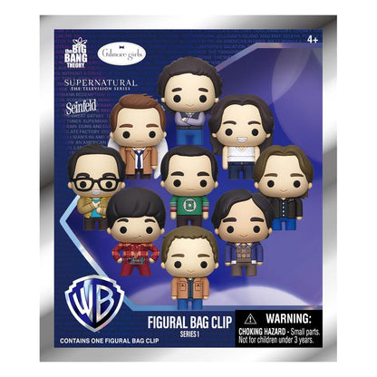 Warner Brothers TV 3D PVC Bag Clips Series 1 Display (24)