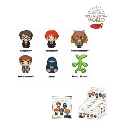 Harry Potter - Wizarding World - 3D Magnets Series 1 - 1 Blind Bag - [New]