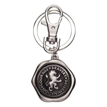 Harry Potter Pewter-Keychain Gryffindor Keyrings