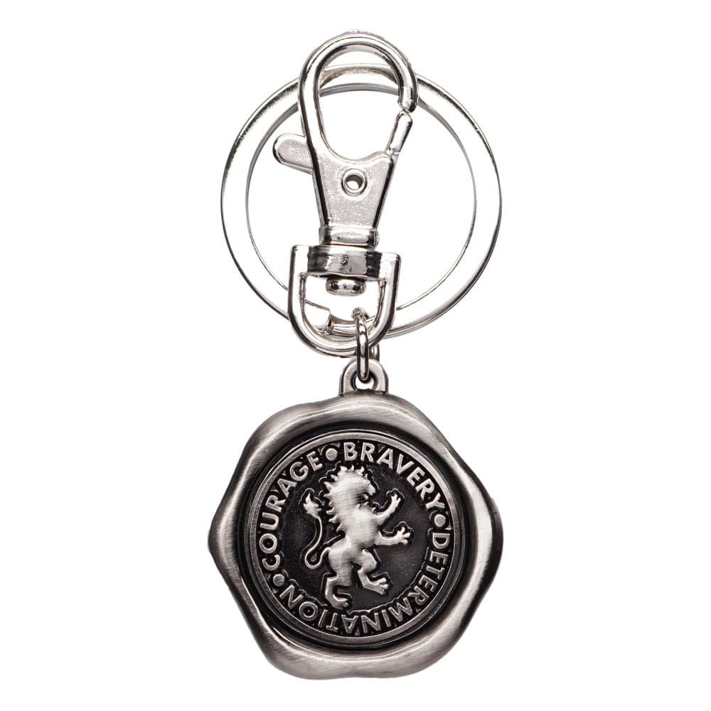 Harry Potter Pewter-Keychain Gryffindor Keyrings
