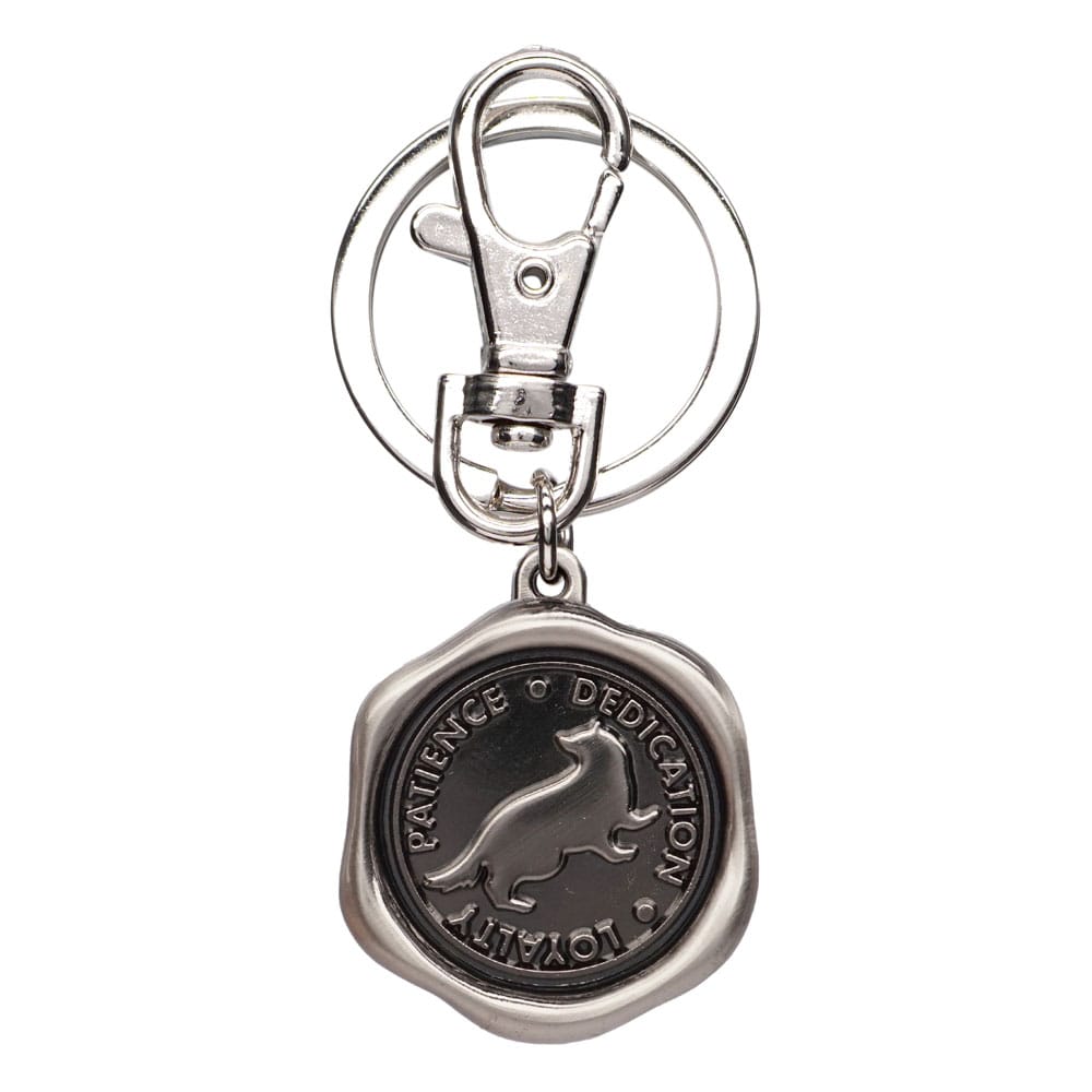 Harry Potter Pewter-Keychain Hufflepuff Keyrings