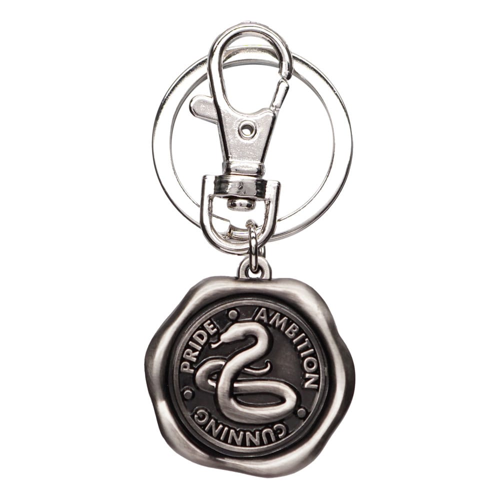 Harry Potter Pewter-Keychain Slytherin Keyrings