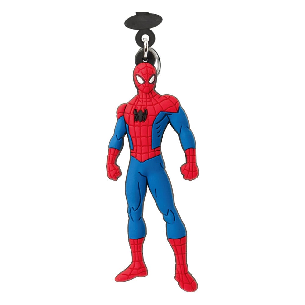 Marvel Spiderman Soft Touch PVC Bag Clip Spiderman