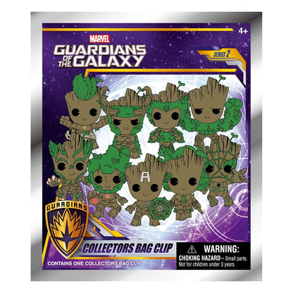 Guardians of the Galaxy 3D PVC Bag Clips Groot Series 2 Display (24)