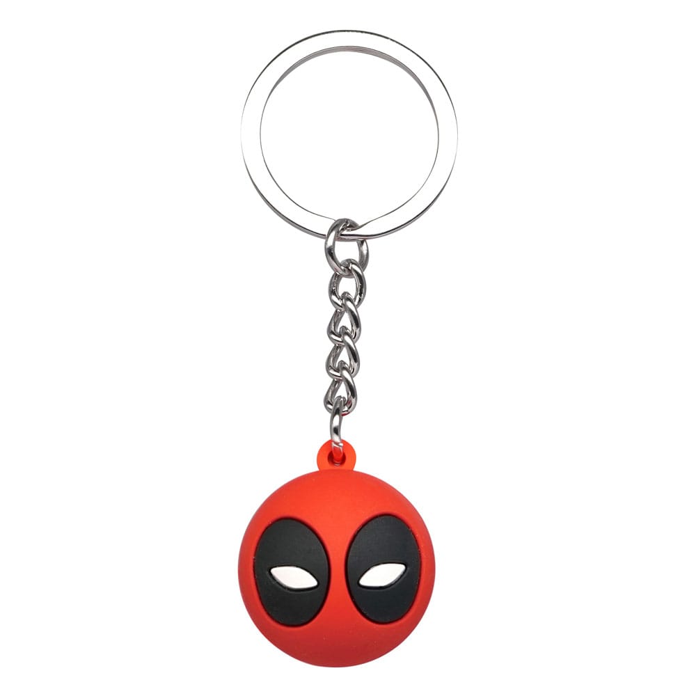 Marvel Ball Keychain Deadpool Keyrings