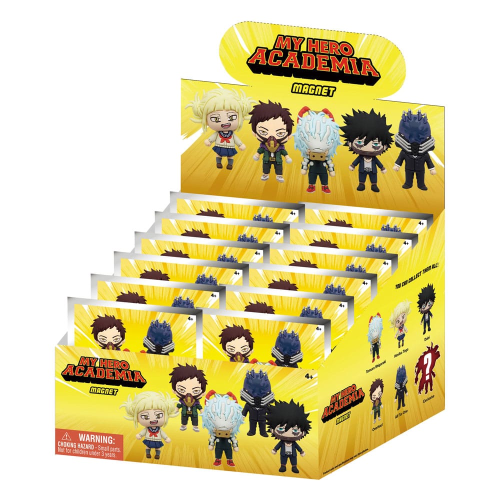 My Hero Academia Magnets blind pack Series 1 Display (12)