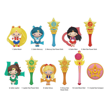 Sailor Moon 3D PVC Bag Clips Series 4 Display (24) Keyrings