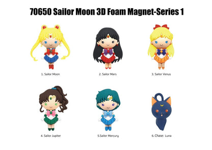 Sailor Moon Magnets blind pack Series 1 Display (12)