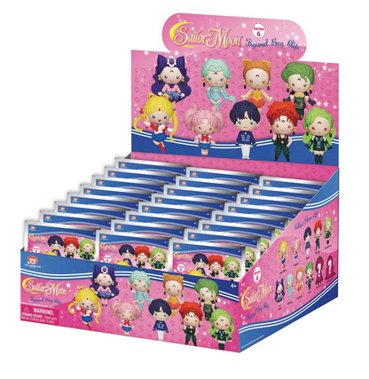 Sailor Moon 3D PVC Bag Clips Series 6 Display (24)