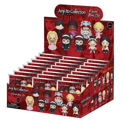 Junji Ito Collection PVC Bag Clips Series 1 Display (24)