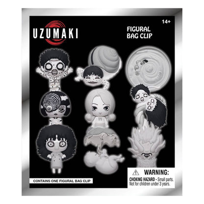 Uzumaki 3D PVC Bag Clips Series 1 Display (24)