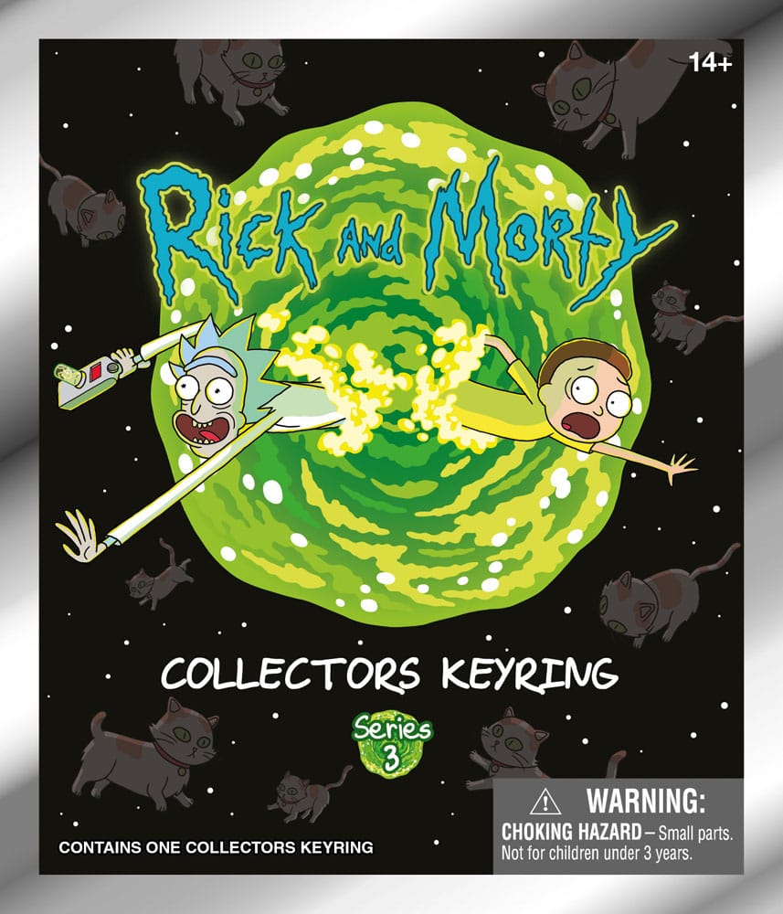 Rick and Morty PVC Bag Clips Series 3 Display (24)