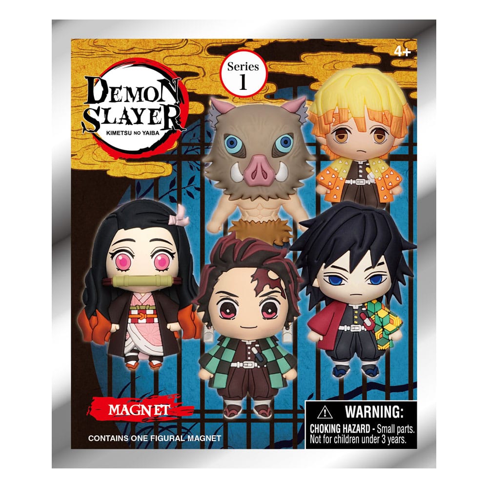 Demon Slayer: Kimetsu no Yaiba 3D 3D Magnets Series 1 Display (12)