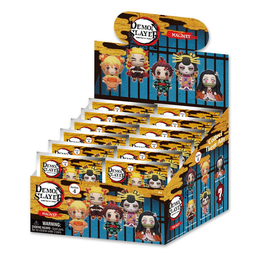 Demon Slayer Magnets blind pack  Series 4 Display (12)