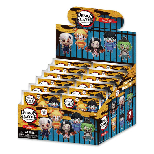 Demon Slayer Magnets blind pack Series 5 Display (12)