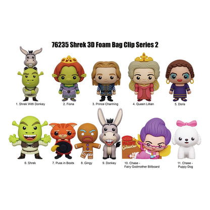 Shrek PVC Bag Clips Series 2 Display (24)