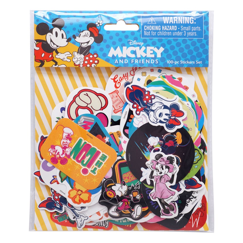 Disney Stickers Set 100-Pack Mickey & Minnie