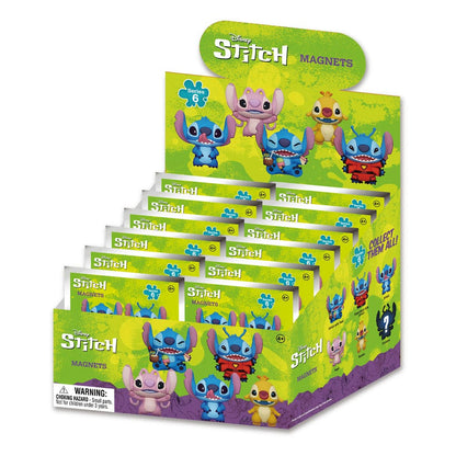 Lilo & Stitch Magnets blind pack Stitch Series 6 Display (12)