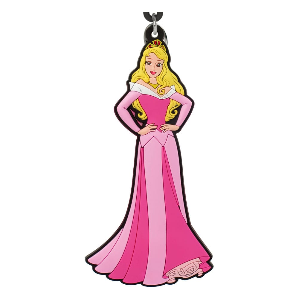 Disney Princess Soft Touch PVC Bag Clip Aurora